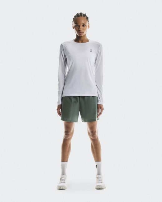 On Shoes Gray 5" Core Shorts