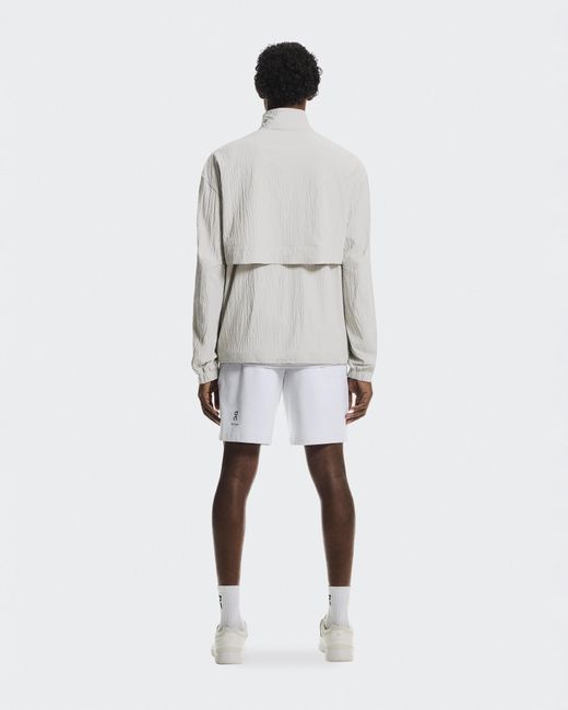 On Shoes White Courtside 1/2 Zip Eaze for men