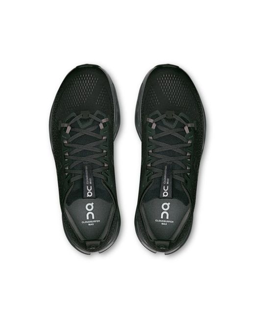 On Shoes Black Cloudsurfer Max for men