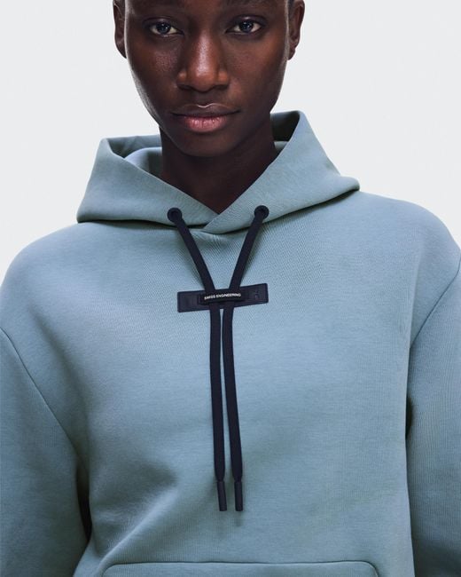 On Shoes Blue Focus Tech Hoodie