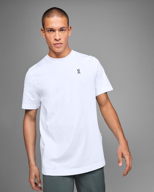 On Shoes Gray Graphic-T for men