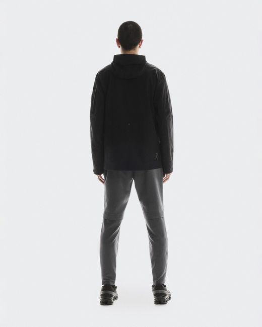 On Shoes Black Weather Pants Winter for men