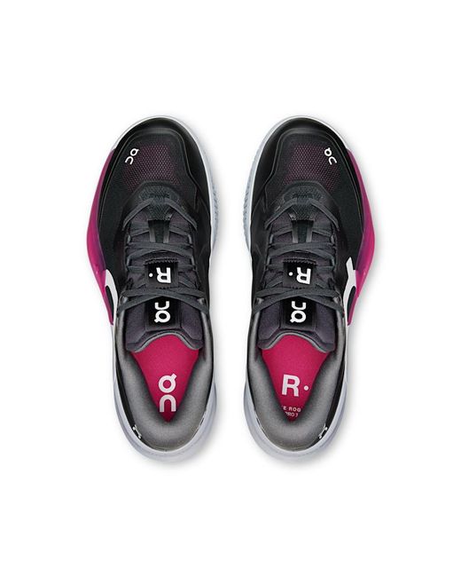 On Shoes Black The Roger Pro 3 Clay