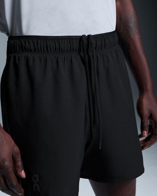 On Shoes Gray Trail Shorts for men