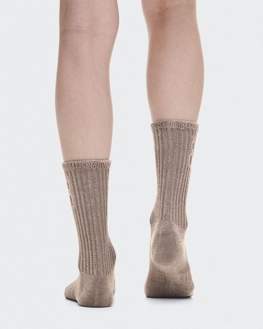 On Shoes Pink Terry Sock High