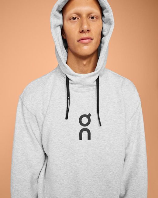 On Shoes Blue Club Hoodie for men