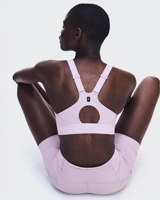 On Shoes White Performance Bra