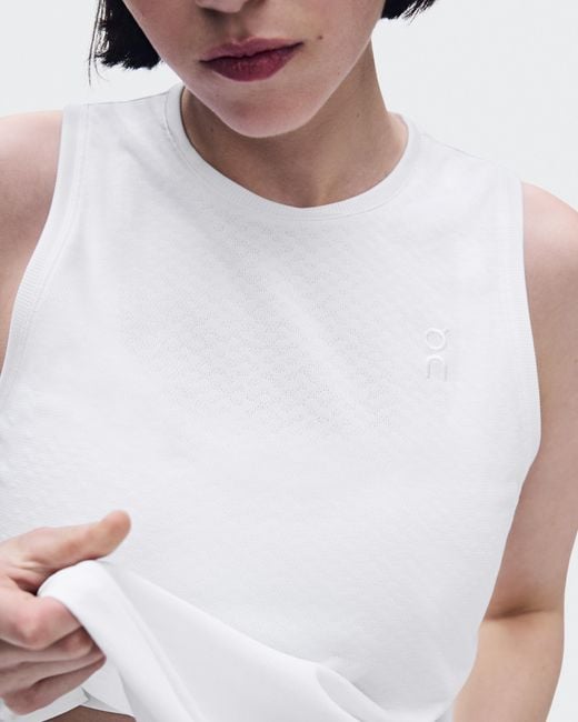 On Shoes White Court Tank Top Edit Ldn
