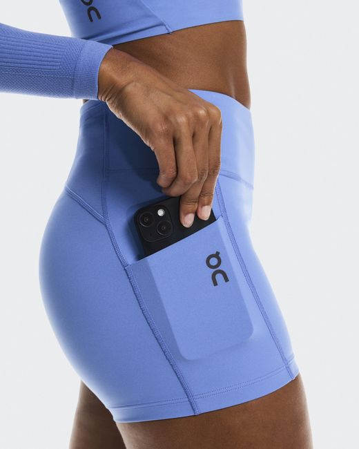 On Shoes Blue Performance Crop