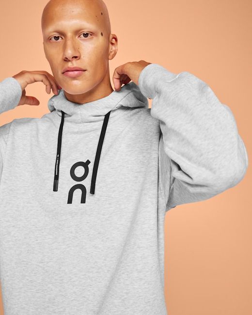 On Shoes Blue Club Hoodie for men