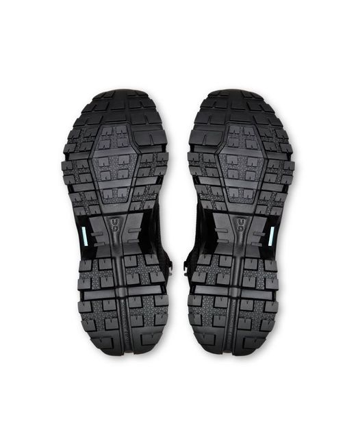 On Shoes Black Cloudrock Mid Waterproof