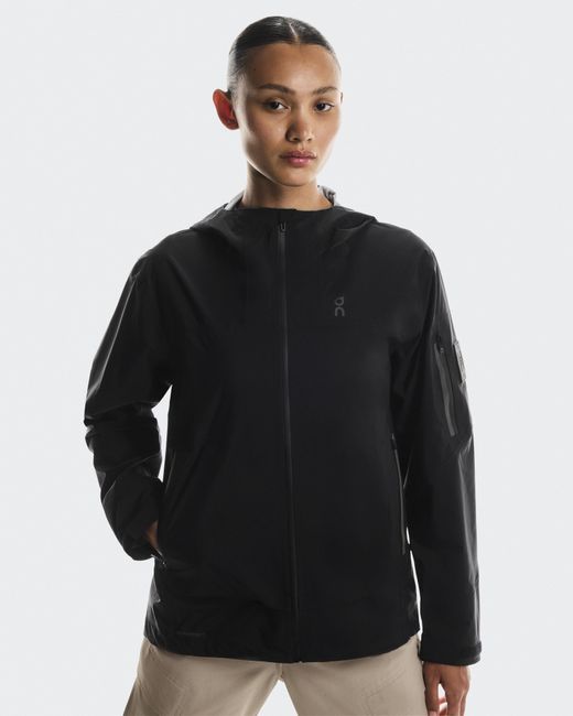 On Shoes Black Trek Jacket