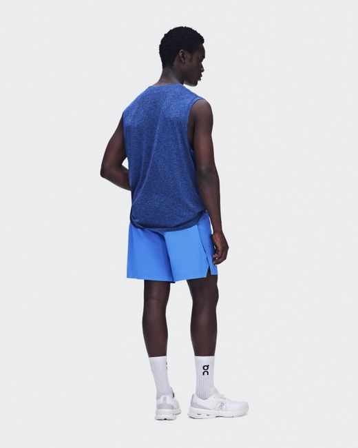 On Shoes Blue Train Flex Tank Top for men