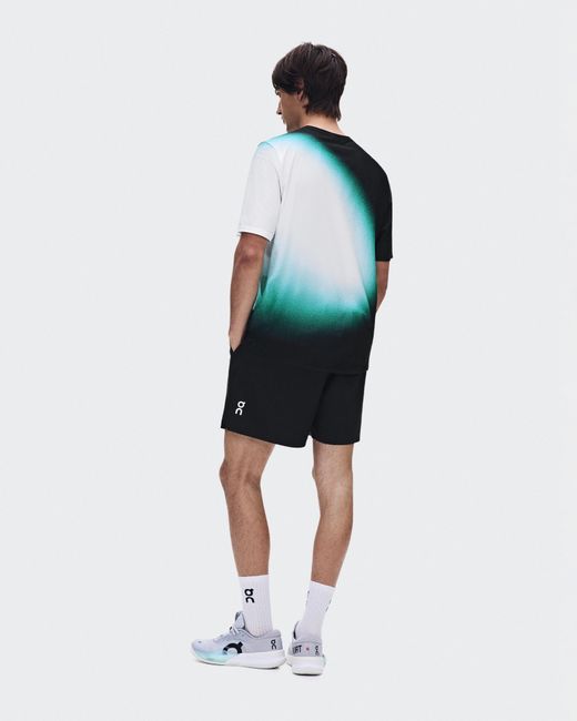 On Shoes White 5" Court Shorts Swing for men
