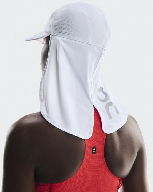 On Shoes Red Solar Cap
