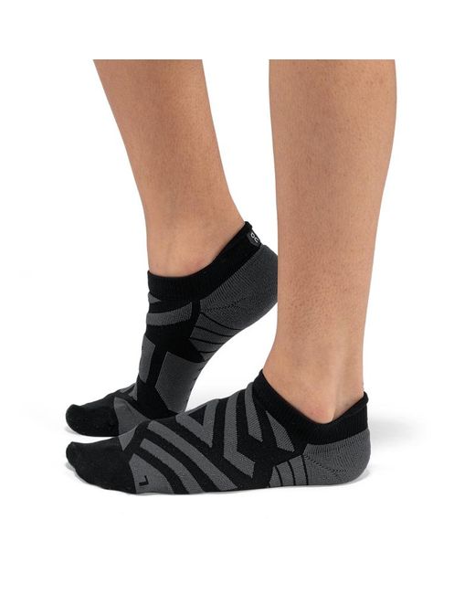 On Shoes Black Performance Low Sock