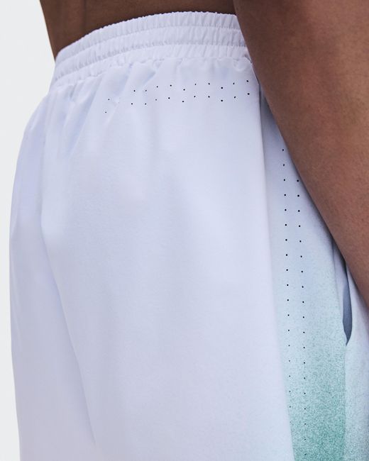 On Shoes White 5" Court Shorts Swing for men