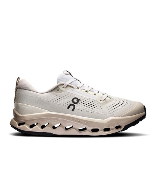 On Shoes White Cloudsurfer Trail 2 for men