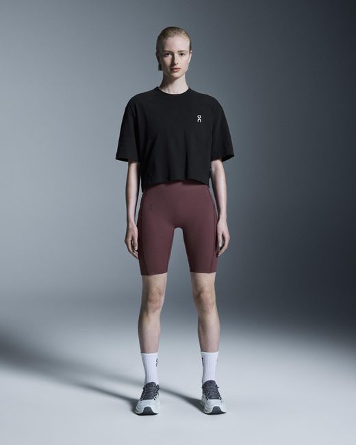 On Shoes Gray Club Boxy-T