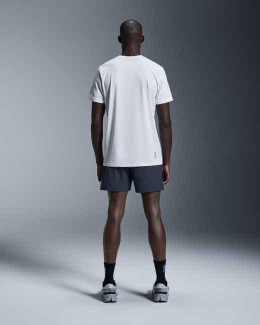 On Shoes Gray 7" Core Shorts for men