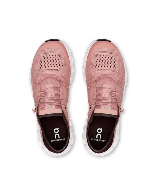 On Shoes Pink Cloud 6 Coast