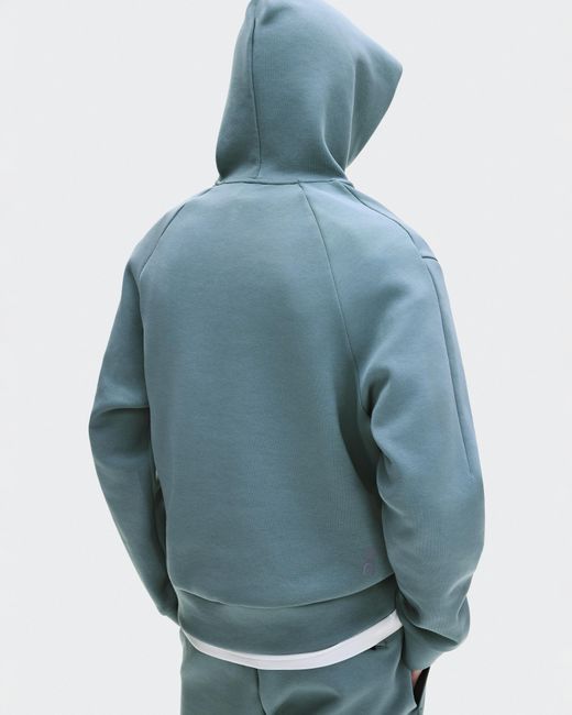 On Shoes Blue Focus Tech Hoodie for men