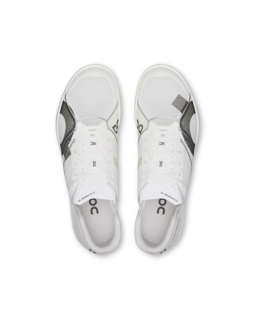 On Shoes White Cloudspike Xc for men