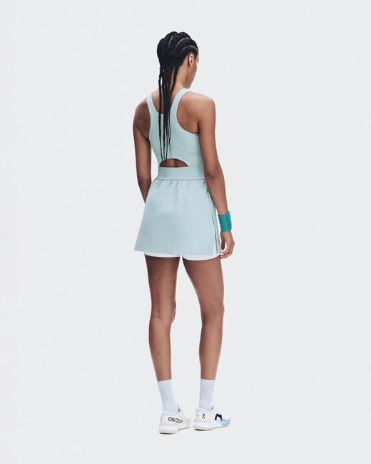 On Shoes White Court Dress Split