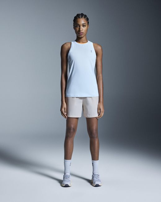 On Shoes Blue Core Tank Top