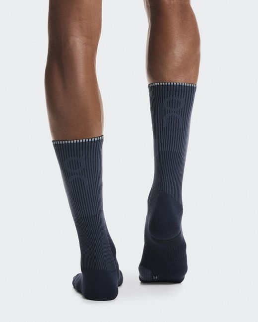 On Shoes Blue Performance Run Sock High