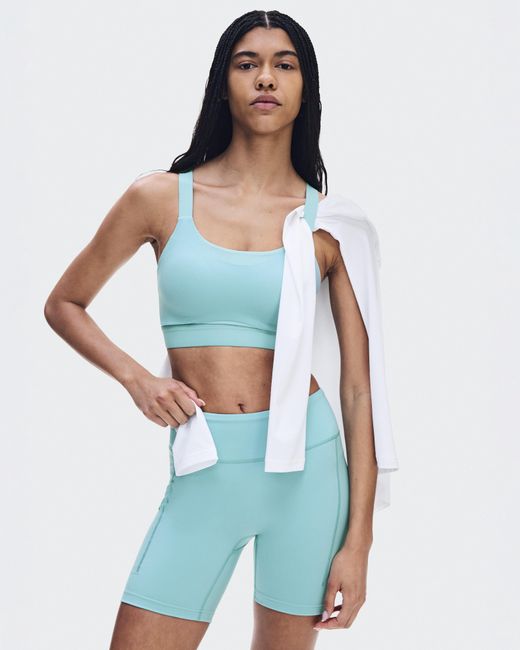 On Shoes Blue Performance Tights Short