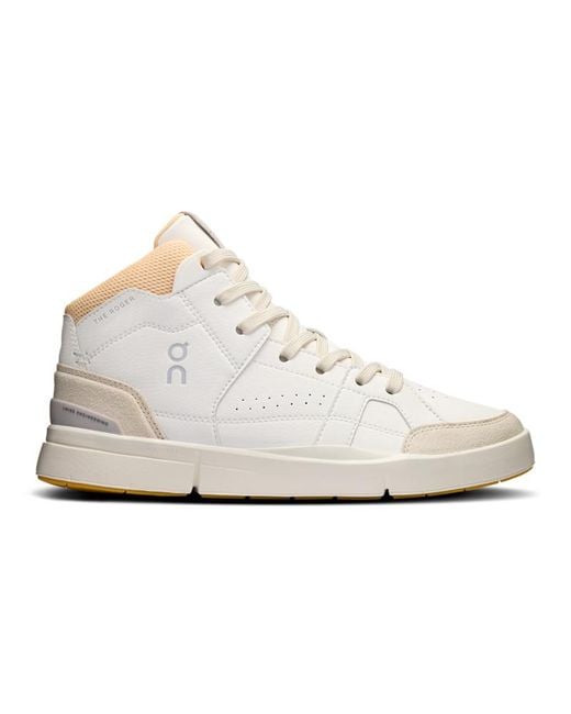 On Shoes White The Roger Clubhouse Mid