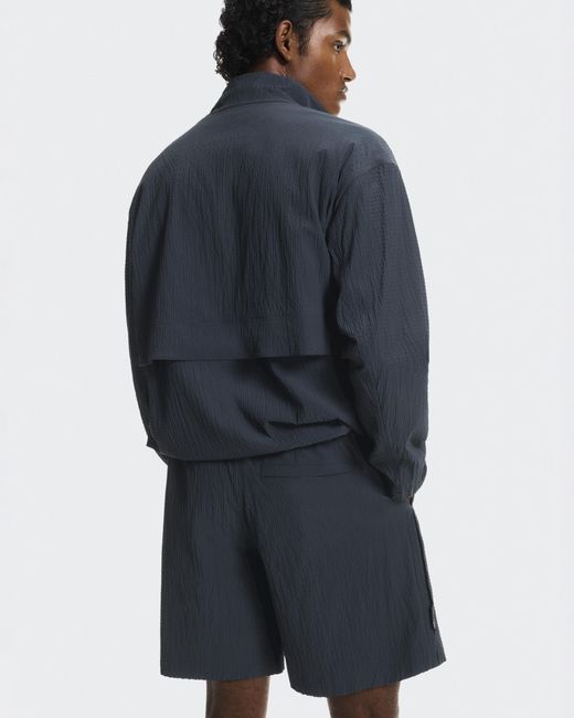On Shoes Blue Courtside 1/2 Zip Eaze for men