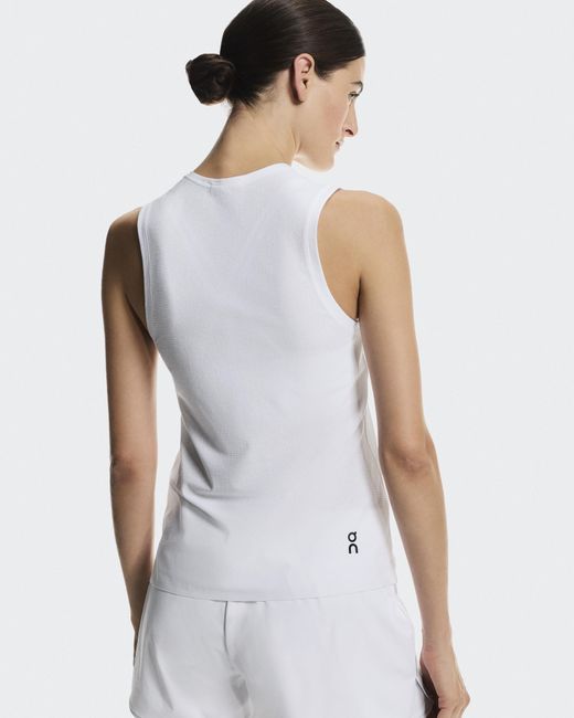On Shoes White Court Tank Top