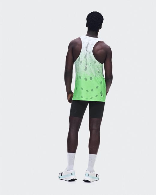 On Shoes Green Zero Tank Top Breathe for men