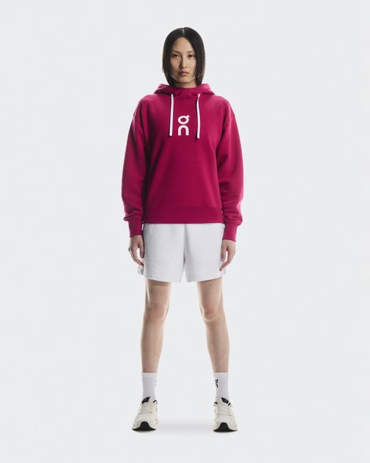 On Shoes Red Club Hoodie