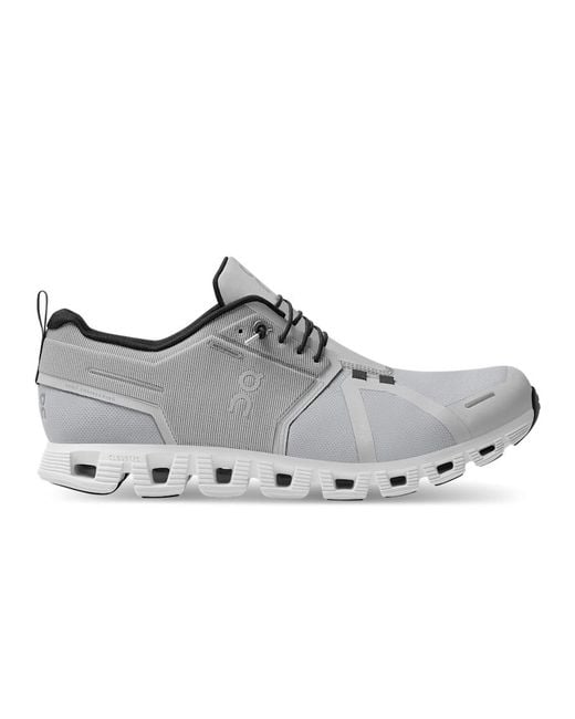 On Shoes Gray Cloud 5 Waterproof for men