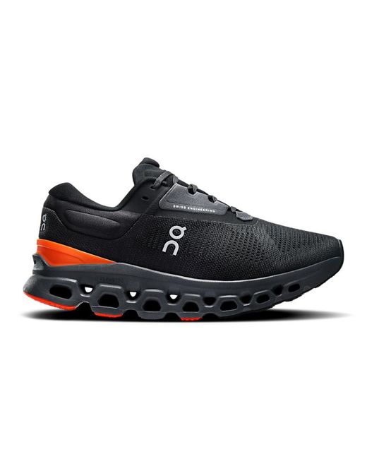 On Shoes Black Cloudstratus 3