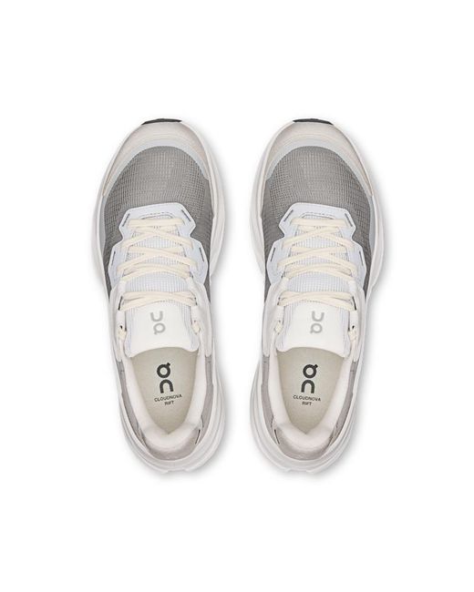 On Shoes Gray Cloudnova Rift