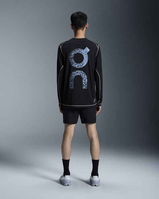 On Shoes Black 5" Core Shorts for men