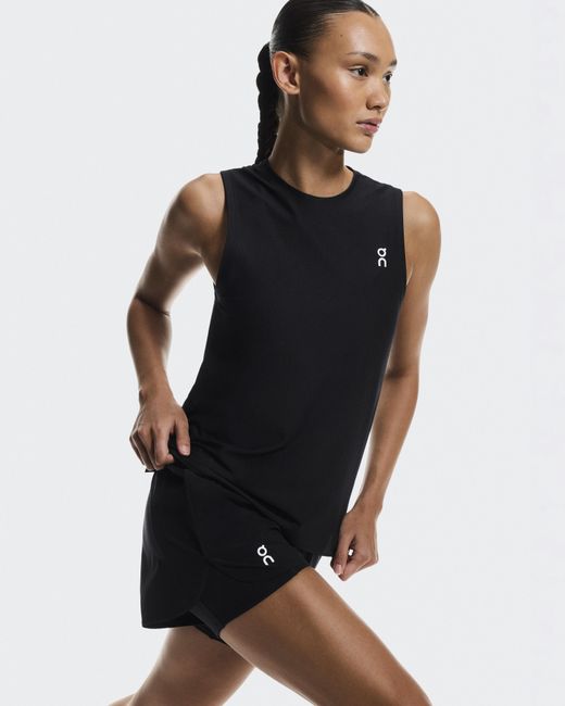 On Shoes Black 3" Court Shorts 2-In-1