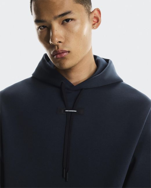 On Shoes Blue Focus Tech Hoodie for men
