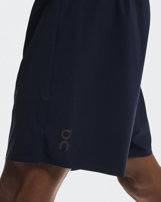 On Shoes White 7" Performance Shorts for men