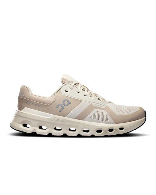 On Shoes White Cloudrunner 2 Wide for men
