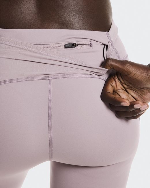 On Shoes White Performance Tights