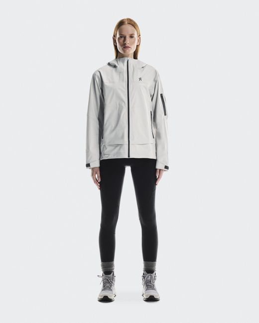 On Shoes White Trek Jacket