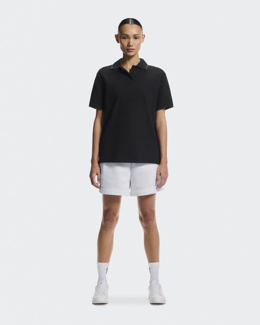 On Shoes Black Courtside Polo