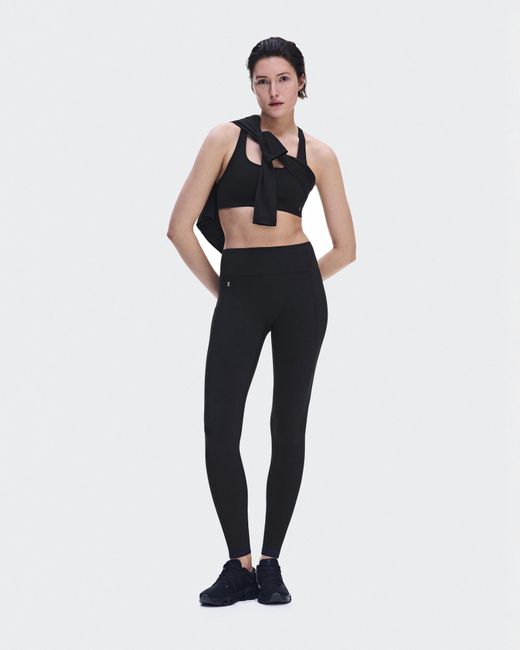 On Shoes Black Studio Leggings