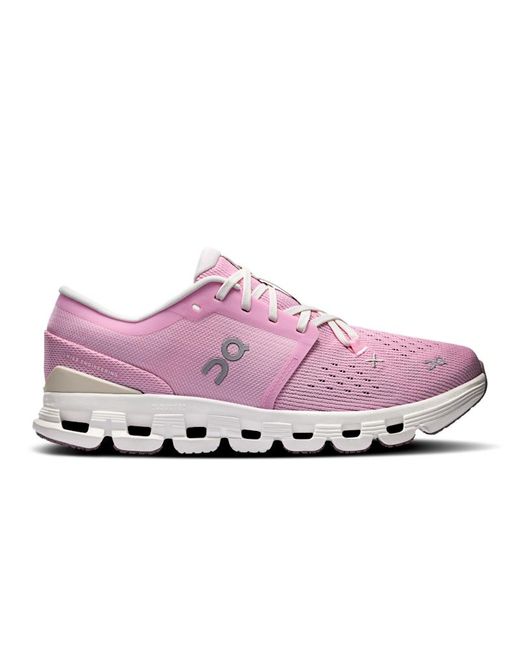 On Shoes Pink Cloud X 4