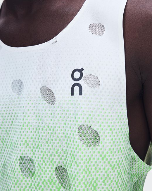 On Shoes Green Zero Tank Top Breathe for men